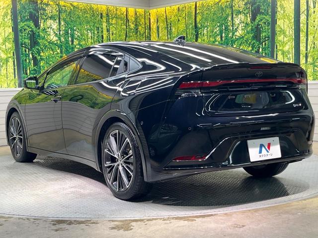 プリウス Ｚ　全周囲カメラ　１００Ｖ電源　衝突被害軽減システム　レーダークルーズ　禁煙車　電動リアゲート　ハーフレザーシート　前席シートエアコン　パワーシート　コーナーセンサー　スマートキー　ＬＥＤヘッド（26枚目）