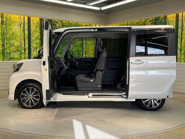 タント カスタムＸ　トップエディションＳＡＩＩＩ　両側電動スライド　純正８型ナビ　全周囲カメラ　スマートアシスト　禁煙車　ハーフレザーシート　シートヒーター　ドラレコ　コーナーセンサー　スマートキー　ＬＥＤヘッド　ＥＴＣ　オートマチックハイビーム（28枚目）