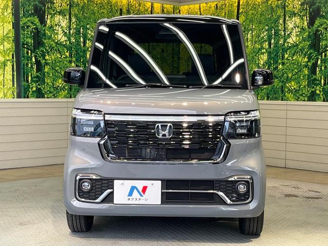 Ｎ－ＢＯＸカスタム ターボコーディネートスタイル　届出済未使用車　両側電動ドア　衝突被害軽減システム　ハーフレザーシート　コーナーセンサー　スマートキー　ＬＥＤヘッド　純正１５インチアルミ　オートハイビーム　車線逸脱警報　オートライト（14枚目）