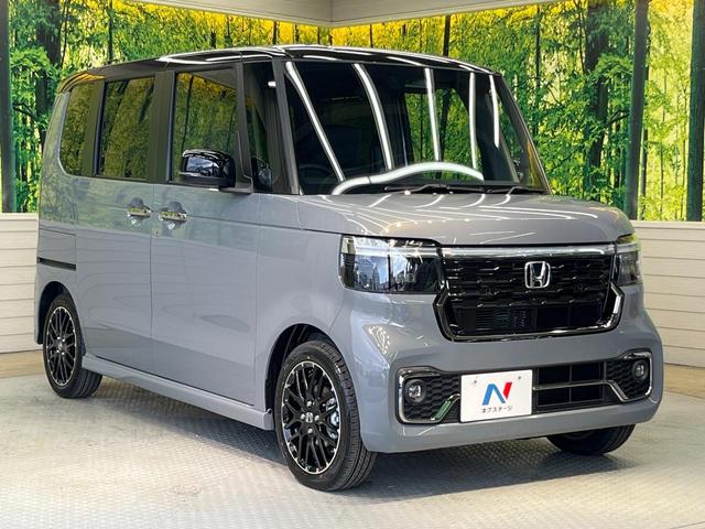 Ｎ－ＢＯＸカスタム ターボコーディネートスタイル　届出済未使用車　両側電動ドア　衝突被害軽減システム　ハーフレザーシート　コーナーセンサー　スマートキー　ＬＥＤヘッド　純正１５インチアルミ　オートハイビーム　車線逸脱警報　オートライト（16枚目）