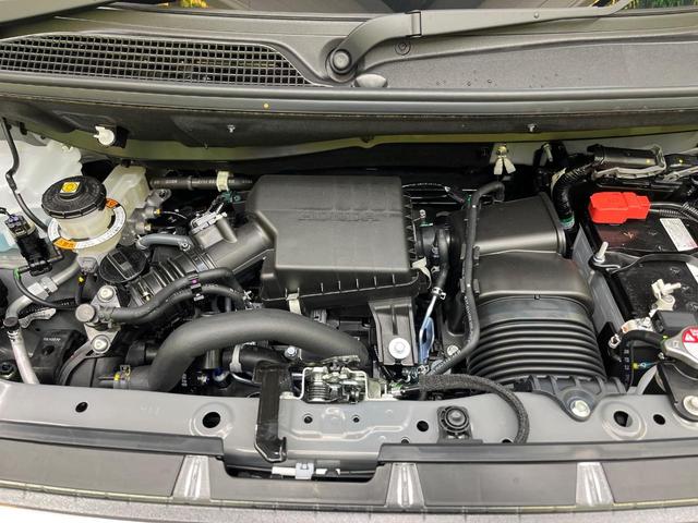 Ｎ－ＢＯＸカスタム ターボコーディネートスタイル　届出済未使用車　両側電動ドア　衝突被害軽減システム　ハーフレザーシート　コーナーセンサー　スマートキー　ＬＥＤヘッド　純正１５インチアルミ　オートハイビーム　車線逸脱警報　オートライト（18枚目）