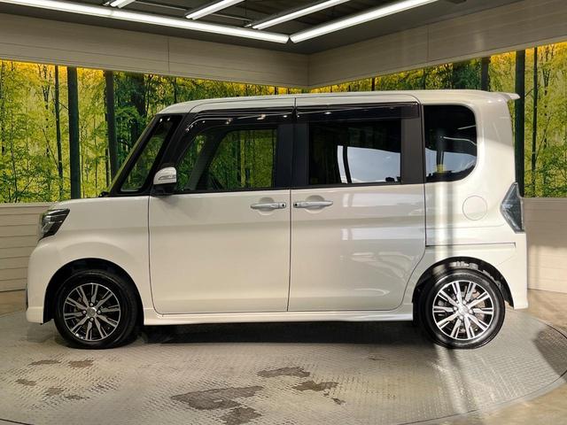 タント カスタムＸ　トップエディションＳＡＩＩＩ　電動スライド　ナビ　バックカメラ　スマートアシスト　禁煙車　ハーフレザーシート　シートヒーター　コーナーセンサー　スマートキー　ＬＥＤヘッド　ＥＴＣ　オートマチックハイビーム　車線逸脱警報（26枚目）
