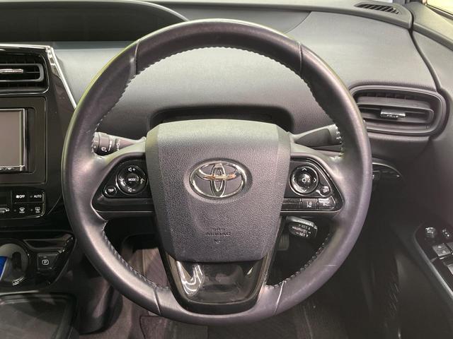 プリウス S SDナビ バックカメラ 衝突被害軽減システム レーダークルーズ 禁煙車 コーナーセンサー スマートキー LEDヘッド ビルトインETC 純正15インチアルミ 車線逸脱警報 オートライト(11枚目)