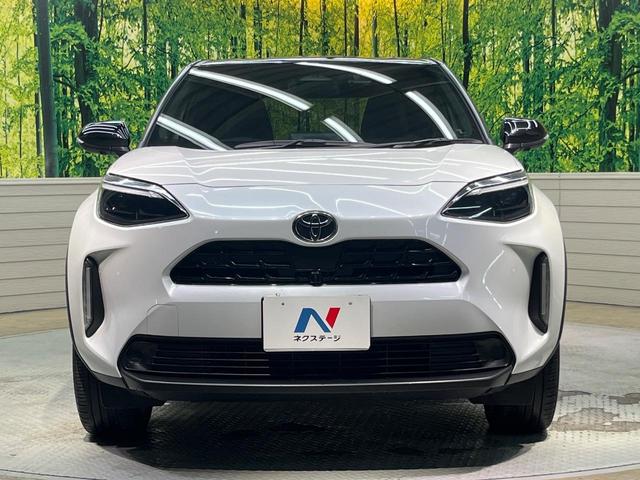 ヤリスクロス ハイブリッドZ 全周囲カメラ 衝突被害軽減システム レーダークルーズ 禁煙車 ハーフレザーシート パワーシート ドラレコ コーナーセンサー スマートキー LEDヘッド ビルトインETC 純正18インチアルミ(14枚目)