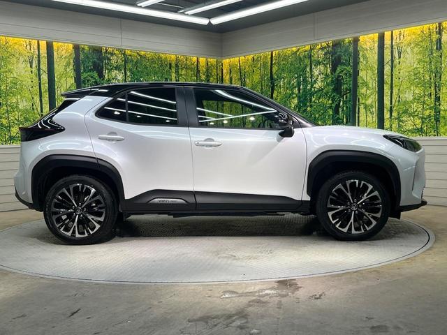 ヤリスクロス ハイブリッドZ 全周囲カメラ 衝突被害軽減システム レーダークルーズ 禁煙車 ハーフレザーシート パワーシート ドラレコ コーナーセンサー スマートキー LEDヘッド ビルトインETC 純正18インチアルミ(27枚目)