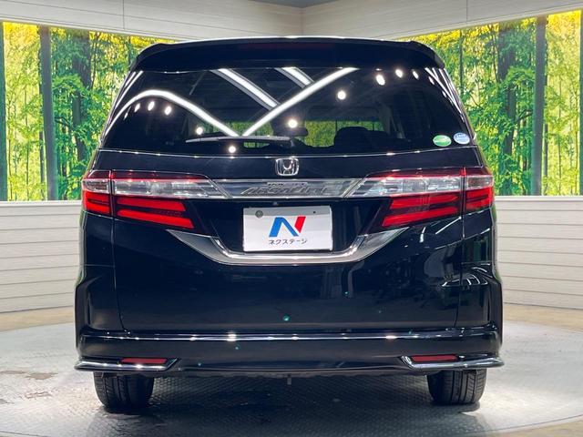 オデッセイ アブソルート 電動スライドドア SDナビ 後席モニター 衝突被害軽減システム 禁煙車 ハーフレザーシート スマートキー LEDヘッド ビルトインETC クルコン 純正17インチアルミ オートライト オートエアコン(16枚目)