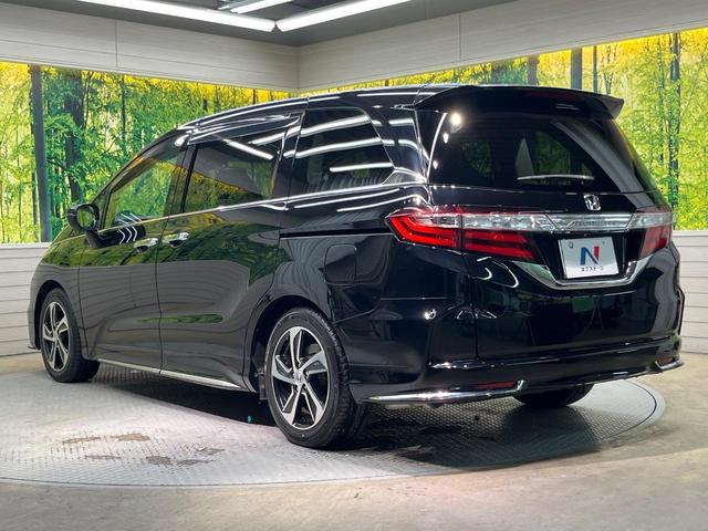 オデッセイ アブソルート 電動スライドドア SDナビ 後席モニター 衝突被害軽減システム 禁煙車 ハーフレザーシート スマートキー LEDヘッド ビルトインETC クルコン 純正17インチアルミ オートライト オートエアコン(27枚目)