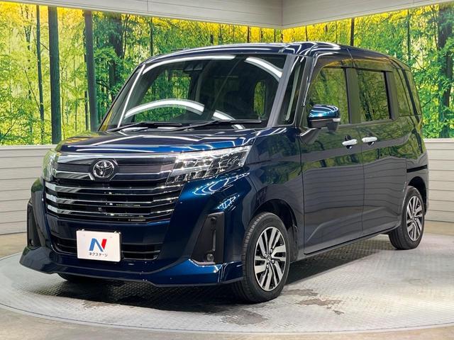 ルーミー カスタムG SDナビ 両側電動ドア 全周囲カメラ 衝突被害軽減システム レーダークルーズ 禁煙車 コーナーセンサー スマートキー LEDヘッド 純正14インチアルミ オートハイビーム 車線逸脱警報 オートライト(24枚目)