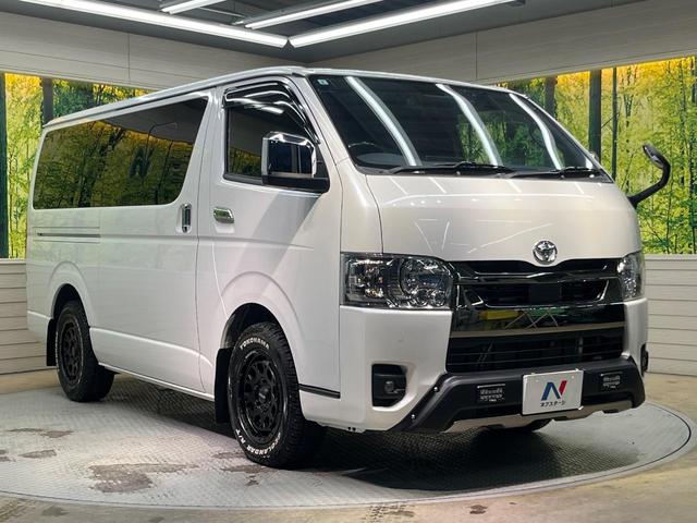 ハイエースバン スーパーGL ダークプライムII 9型ナビ ディーゼル(軽油) 全周囲カメラ 衝突被害軽減システム 禁煙車 ドラレコ コーナーセンサー スマートキー LEDヘッド ETC オートハイビーム 車線逸脱警報 オートライト オートエアコン(16枚目)