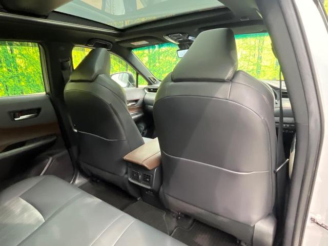 ハリアー Z レザーパッケージ ガラスルーフ サイド・バックカメラ 衝突被害軽減システム レーダークルーズ 禁煙車 ハーフレザーシート パワーシート コーナーセンサー スマートキー LEDヘッド ETC2.0 純正19インチアルミ(54枚目)