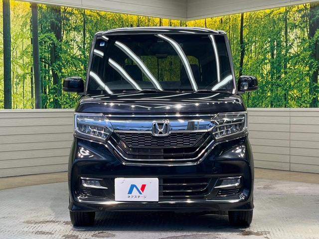 Ｎ－ＢＯＸカスタム Ｇ・Ｌターボホンダセンシング　両側電動ドア　後席モニター　ＳＤナビ　バックカメラ　衝突被害軽減システム　レーダークルーズ　禁煙車　ハーフレザーシート　ドラレコ　コーナーセンサー　スマートキー　ＬＥＤヘッド　ビルトインＥＴＣ（14枚目）