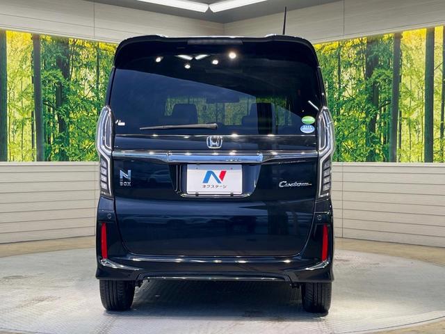 Ｎ－ＢＯＸカスタム Ｇ・Ｌターボホンダセンシング　両側電動ドア　後席モニター　ＳＤナビ　バックカメラ　衝突被害軽減システム　レーダークルーズ　禁煙車　ハーフレザーシート　ドラレコ　コーナーセンサー　スマートキー　ＬＥＤヘッド　ビルトインＥＴＣ（15枚目）