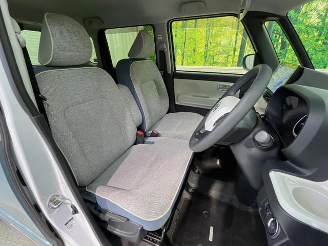 ムーヴキャンバス ストライプスＧ　１０型ナビ　両側電動ドア　全周囲カメラ　衝突被害軽減システム　禁煙車　コーナーセンサー　スマートキー　ＬＥＤヘッド　ＥＴＣ　オートハイビーム　車線逸脱警報　Ｂｌｕｅｔｏｏｔｈ　ＣＤ（8枚目）