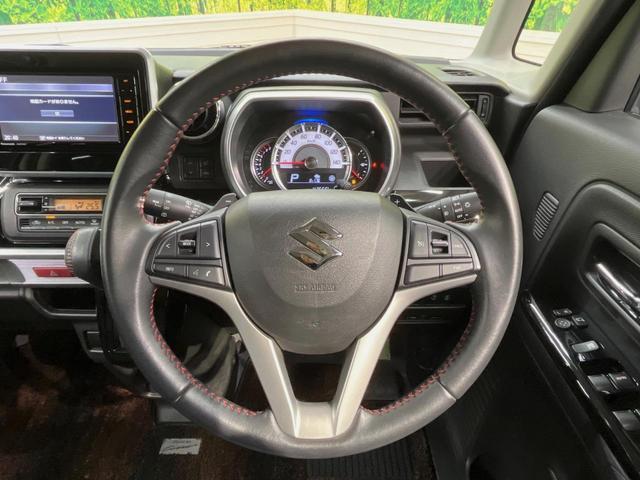 スペーシアカスタム ハイブリッドＸＳターボ　両側電動ドア　純正ＳＤナビ　全周囲カメラ　衝突被害軽減システム　禁煙車　ハーフレザーシート　シートヒーター　コーナーセンサー　スマートキー　ＬＥＤヘッド　ビルトインＥＴＣ　クルコン　盗難防止装置（11枚目）