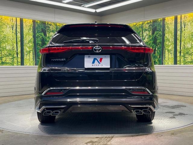 ハリアー Ｚ　フルエアロ　１２型ナビ　全周囲カメラ　ＪＢＬサウンド　衝突被害軽減システム　レーダークルーズ　禁煙車　電動リアゲート　ハーフレザーシート　パワーシート　ドラレコ　コーナーセンサー　ＬＥＤヘッド（15枚目）