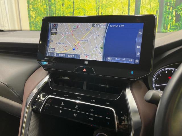 ハリアー Ｚ　フルエアロ　１２型ナビ　全周囲カメラ　ＪＢＬサウンド　衝突被害軽減システム　レーダークルーズ　禁煙車　電動リアゲート　ハーフレザーシート　パワーシート　ドラレコ　コーナーセンサー　ＬＥＤヘッド（38枚目）