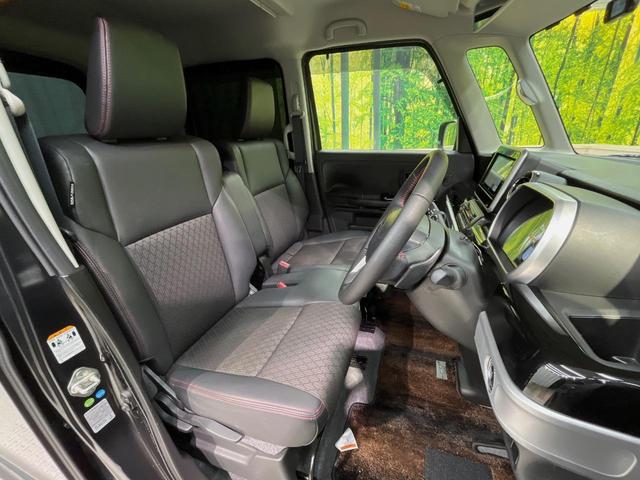 スペーシアカスタム ハイブリッドＸＳターボ　両側電動ドア　ＳＤナビ　バックカメラ　衝突被害軽減システム　レーダークルーズ　禁煙車　ハーフレザーシート　シートヒーター　ドラレコ　コーナーセンサー　スマートキー　ＬＥＤヘッド　ビルトインＥＴＣ（8枚目）