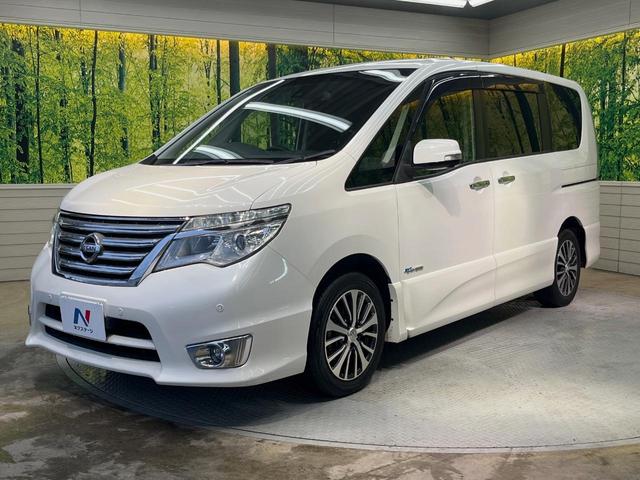 セレナ ハイウェイスター　Ｖセレ＋セーフティＩＩ　ＳＨＶ　両側電動ドア　８型ナビ　後席モニター　全周囲カメラ　衝突被害軽減システム　禁煙車　コーナーセンサー　スマートキー　ＬＥＤヘッド　ビルトインＥＴＣ　クルコン　純正１６インチアルミ　車線逸脱警報（24枚目）