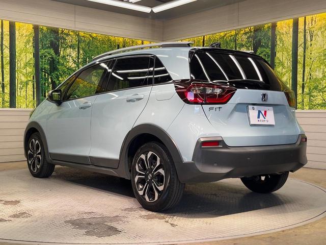 フィット e:HEVクロスター 9型ナビ バックカメラ 禁煙車 コーナーセンサー スマートキー LEDヘッド ETC2.0 純正16インチアルミ オートハイビーム 車線逸脱警報 オートエアコン Bluetooth フルセグ(27枚目)