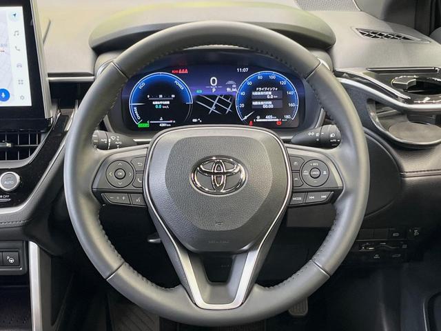 カローラクロス ハイブリッド　Ｚ　純正１０．５インチディスプレイオーディオ　全周囲カメラ　１００Ｖ電源　衝突被害軽減システム　レーダークルーズ　禁煙車　電動リアゲート　パワーシート　ドラレコ　コーナーセンサー　ＥＴＣ２．０（11枚目）