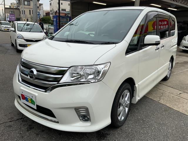 セレナ 日産 ハイウェイスター 純正ｈｄｄナビ フルセグ ｂｌｕｅｔｏｏｔｈ ｄｖｄ ｂカメラ ｅｔｃ 両側パワスラ 純正ａｗ クルーズコントロール フリップダウンモニター ｐスタート ｉストップの中古車詳細 中古車検索ならkurutown クルタウン