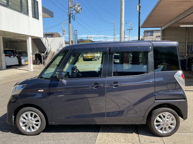 デイズルークス X Vセレクション 社外イクリプスナビ・フルセグTV・Bluetooth・アラウンドビューモニター・ETC・純正アルミホイール・両側電動スライドドア・アイドリングストップ・プリクラッシュセーフティー・プッシュスタート(7枚目)