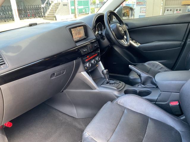 CX-5 XD Lパッケージ 社外アルパインナビ・フルセグTV・Bluetooth・バックカメラ・ETC・純正アルミホイール・HIDオートライト・RVM・AFS・アイドリングストップ・フルレザーシート・電動シート(18枚目)