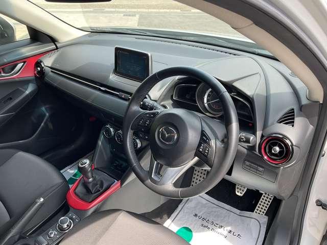CX-3 XD ディーゼルターボ 自社 ローン 信用回復ローン マツダコネクトナビ フルセグTV Bluetooth バックカメラ ETC アイドリングストップ LEDオートライト ステアリングスイッチ 走り6速MT ガラスフィルム貼(17枚目)