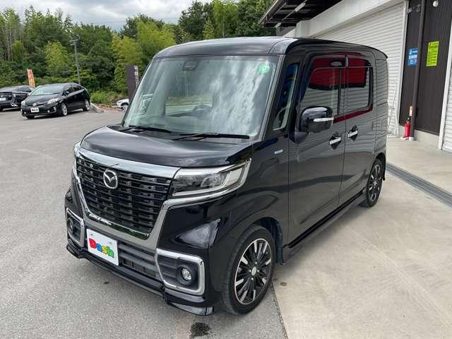 フレアワゴンカスタムスタイル ハイブリッドＸＴ　自社　ローン　信用回復ローン　社外メモリーナビ　フルセグＴＶ　Ｂｌｕｅｔｏｏｔｈ　全方位カメラ　ＥＴＣ　ヘッドアップディスプレイ　両側電動スライドドア　レーダーブレーキサポート　クルーズコントロール（12枚目）