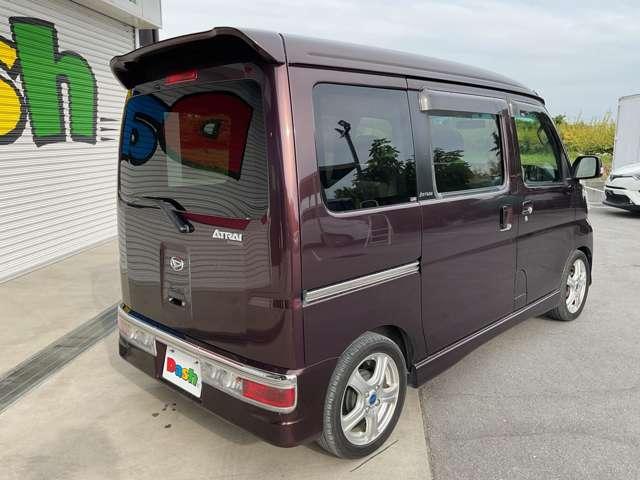 アトレーワゴン カスタムターボＲＳ　自社　ローン　信用回復ローン　純正オーディオ・ＥＴＣ・キーレスキー・社外アルミホイール・ＨＩＤヘッドライト・左側電動スライドドア・ワンオーナー・セキュリティアラーム・社外足廻り・フォグランプ（6枚目）