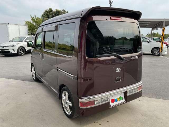 アトレーワゴン カスタムターボＲＳ　自社　ローン　信用回復ローン　純正オーディオ・ＥＴＣ・キーレスキー・社外アルミホイール・ＨＩＤヘッドライト・左側電動スライドドア・ワンオーナー・セキュリティアラーム・社外足廻り・フォグランプ（8枚目）