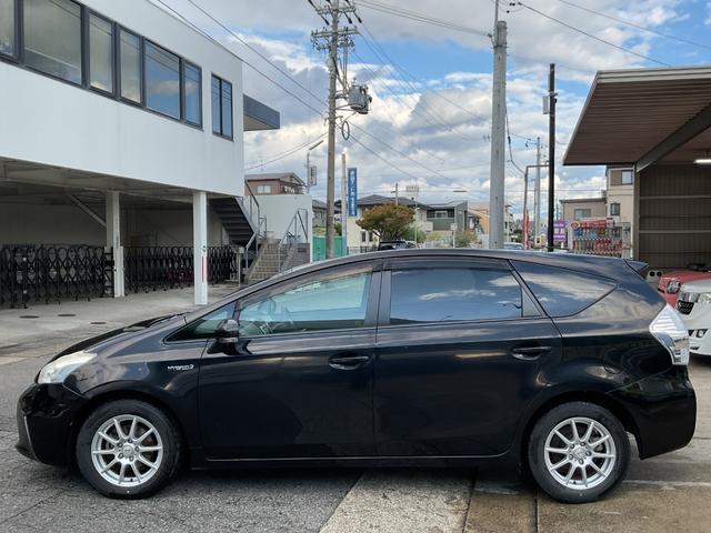 プリウスアルファ Ｓ　パナソニックＳＤナビ・フルセグＴＶ・Ｂｌｕｅｔｏｏｔｈ・バックカメラ・ＥＴＣ・ＬＥＤオートライト・フォグランプ・寒冷地仕様・社外レーダー（7枚目）