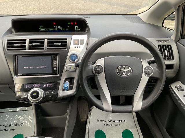 プリウスアルファ Ｓ　パナソニックＳＤナビ・フルセグＴＶ・Ｂｌｕｅｔｏｏｔｈ・バックカメラ・ＥＴＣ・ＬＥＤオートライト・フォグランプ・寒冷地仕様・社外レーダー（24枚目）