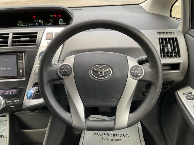 プリウスアルファ Ｓ　パナソニックＳＤナビ・フルセグＴＶ・Ｂｌｕｅｔｏｏｔｈ・バックカメラ・ＥＴＣ・ＬＥＤオートライト・フォグランプ・寒冷地仕様・社外レーダー（25枚目）