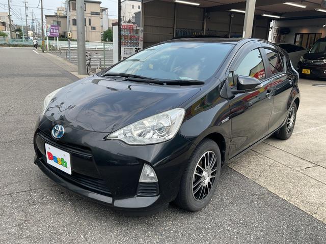 アクア Ｓ　社外ＳＤナビ・フルセグＴＶ・Ｂｌｕｅｔｏｏｔｈ・バックカメラ・ＥＴＣ・社外アルミホイール・ＨＩＤオートライト・アイドリングストップ・プッシュスタート・ヘッドライトレベライザー・オートリトラミラー（5枚目）