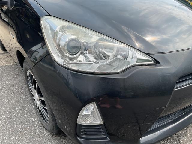 アクア Ｓ　社外ＳＤナビ・フルセグＴＶ・Ｂｌｕｅｔｏｏｔｈ・バックカメラ・ＥＴＣ・社外アルミホイール・ＨＩＤオートライト・アイドリングストップ・プッシュスタート・ヘッドライトレベライザー・オートリトラミラー（39枚目）