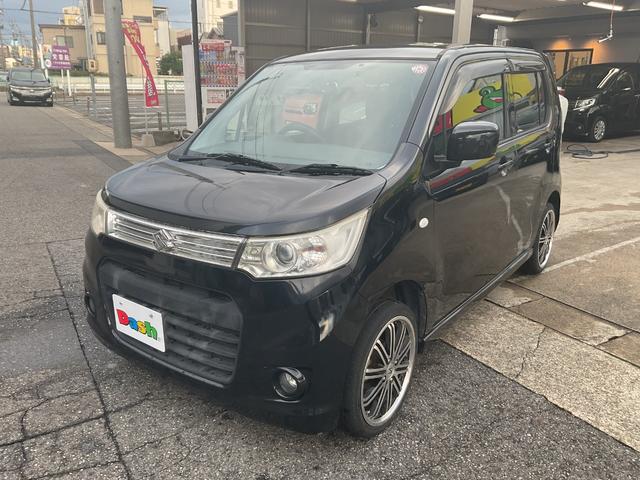 ワゴンＲスティングレー Ｘ　純正オーディオ・ＣＤ・ラジオ・ＥＴＣ・スマートキー・ＨＩＤオートライト・フォグランプ・プッシュスタート・アイドリングストップ・社外アルミホイール（5枚目）