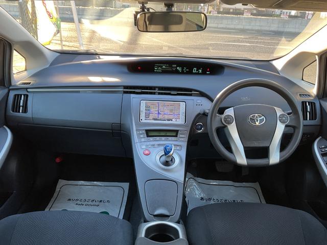 プリウス Ｓ　純正ＳＤナビ・ワンセグＴＶ・Ｂｌｕｅｔｏｏｔｈ・バックカメラ・ＥＴＣ・ＨＩＤライト・ステアリングリモコン・純正アルミホイール（24枚目）