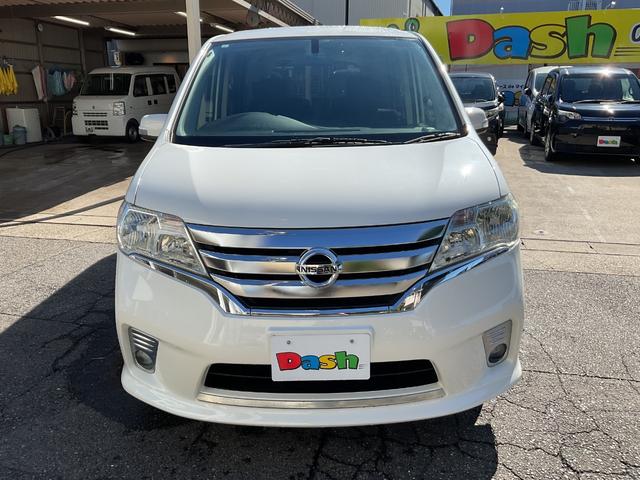 セレナ ハイウェイスター　Ｓ－ハイブリッド　純正メモリーナビ・ＴＶ・ＤＶＤ・バックカメラ・ＥＴＣ・純正アルミホイール・両側電動スライドドア・アイドリングストップ・オートライト・フォグランプ・プッシュスタート・ドアバイザー（3枚目）