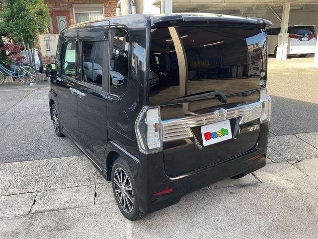 タント カスタムＸ　トップエディションＳＡＩＩＩ　ストラーダＳＤナビ・フルセグＴＶ・ＤＶＤ・ワンオーナー・ＬＥＤオートライト・フォグランプ・バックカメラ・ＥＴＣ・パキングソナー・衝突軽減装置・純正アルミホイール・片側電動スライドドア・シートヒーター（9枚目）