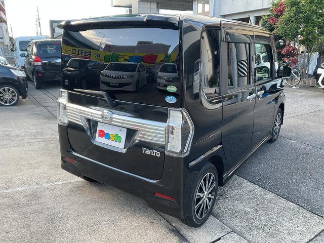 タント カスタムＸ　トップエディションＳＡＩＩＩ　ストラーダＳＤナビ・フルセグＴＶ・ＤＶＤ・ワンオーナー・ＬＥＤオートライト・フォグランプ・バックカメラ・ＥＴＣ・パキングソナー・衝突軽減装置・純正アルミホイール・片側電動スライドドア・シートヒーター（11枚目）