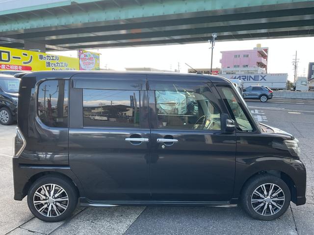 タント カスタムＸ　トップエディションＳＡＩＩＩ　ストラーダＳＤナビ・フルセグＴＶ・ＤＶＤ・ワンオーナー・ＬＥＤオートライト・フォグランプ・バックカメラ・ＥＴＣ・パキングソナー・衝突軽減装置・純正アルミホイール・片側電動スライドドア・シートヒーター（12枚目）