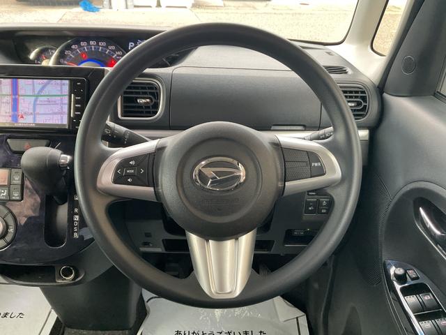 タント カスタムＸ　トップエディションＳＡＩＩＩ　ストラーダＳＤナビ・フルセグＴＶ・ＤＶＤ・ワンオーナー・ＬＥＤオートライト・フォグランプ・バックカメラ・ＥＴＣ・パキングソナー・衝突軽減装置・純正アルミホイール・片側電動スライドドア・シートヒーター（25枚目）