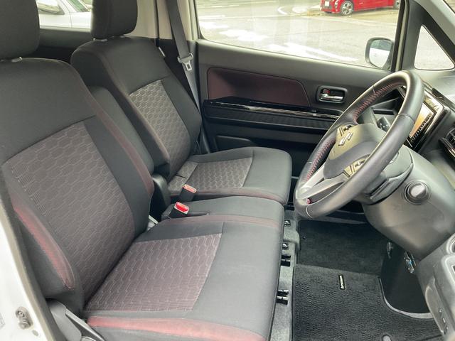 ワゴンＲスティングレー ハイブリッドＴ　純正ＳＤナビ・フルセグＴＶ・ＤＶＤ・Ｂｌｕｅｔｏｏｔｈ・バックカメラ・ＥＴＣ・車線逸脱アラーム・衝突軽減ブレーキ・シートヒーター・純正アルミホイール・クルーズコントロール・ＬＥＤオートライト（14枚目）