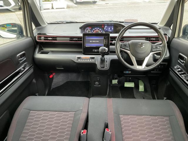 ワゴンＲスティングレー ハイブリッドＴ　純正ＳＤナビ・フルセグＴＶ・ＤＶＤ・Ｂｌｕｅｔｏｏｔｈ・バックカメラ・ＥＴＣ・車線逸脱アラーム・衝突軽減ブレーキ・シートヒーター・純正アルミホイール・クルーズコントロール・ＬＥＤオートライト（23枚目）