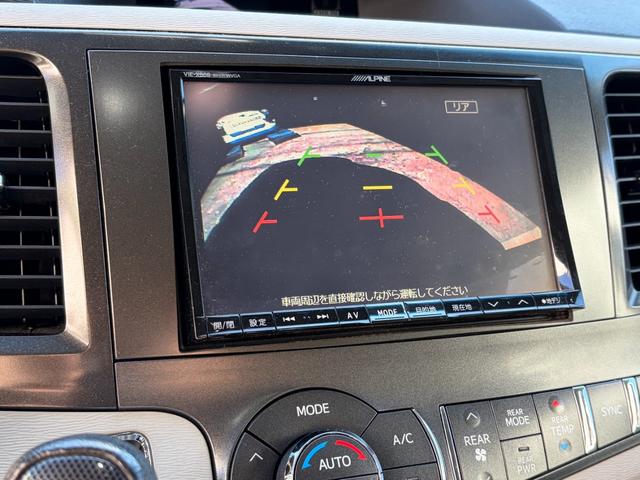 シエナ SE 新車並行 実走行 アルパインBIGXナビ アルパインフリップダウンモニター 両側パワスラ サンルーフ パワーバックドア ハーフレザー バックモニター ETC ダウンサス(45枚目)