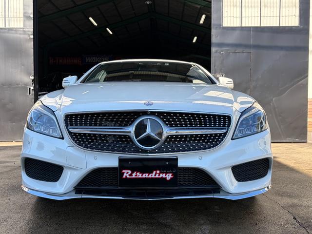 ＣＬＳクラス ＣＬＳ２２０　ブルーテック　ＡＭＧライン　サンルーフ　純正ナビ　アラウンドビュー　メモリーパワーシート　パワートランク　本革シート　地デジ　ＢＳＭ　純正ドラレコ　レーダーセーフティ（4枚目）