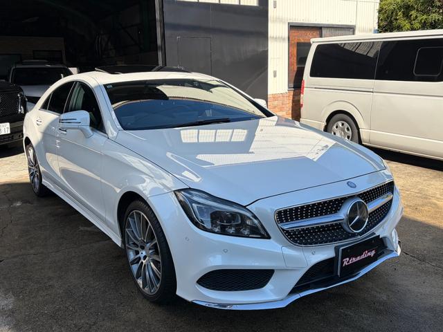 ＣＬＳクラス ＣＬＳ２２０　ブルーテック　ＡＭＧライン　サンルーフ　純正ナビ　アラウンドビュー　メモリーパワーシート　パワートランク　本革シート　地デジ　ＢＳＭ　純正ドラレコ　レーダーセーフティ（7枚目）