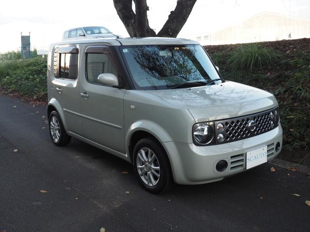 キューブ １４Ｓ　ＦＯＵＲ　ハイスペナビ　禁煙車　フルセグＴＶ　４ＷＤ×４速オートマ　スマートキー　Ｂｌｕｅｔｏｏｔｈ（音楽再生＋電話ＯＫ）キーレス自動格納ミラー　バックカメラ　日本製ドラレコ　ＥＴＣ（6枚目）