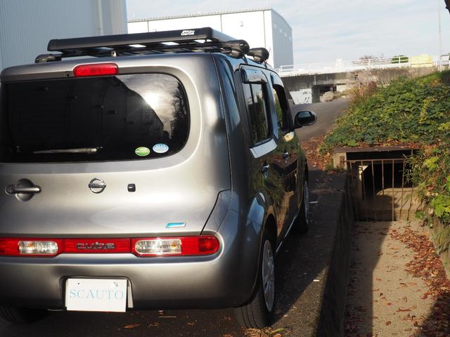 キューブ １５Ｘ　Ｖセレクション　ガラスルーフ　禁煙車◎　ハイスぺナビ　フルセグＴＶ　キャリア　デジタルミラー　スマートキー２個　Ｂｌｕｅｔｏｏｔｈ（音楽再生＋電話ＯＫ）キーレス自動格納ミラー　バックカメラ　日本製前後ドラレコ　ＥＴＣ（32枚目）